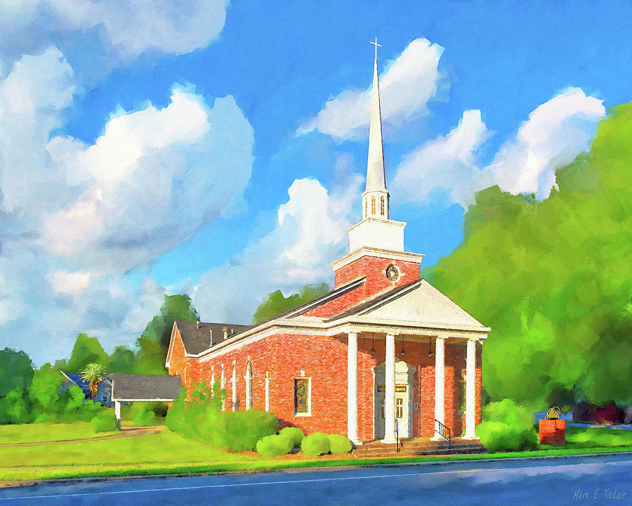 Georgia - Macon County - Oglethorpe Baptist Photograph by Mark Tisdale
