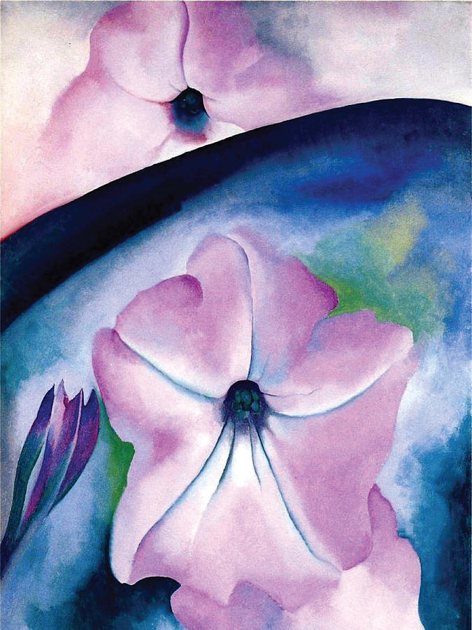 Georgia Totto Okeeffe Painting by Hamza Hamim - Fine Art America