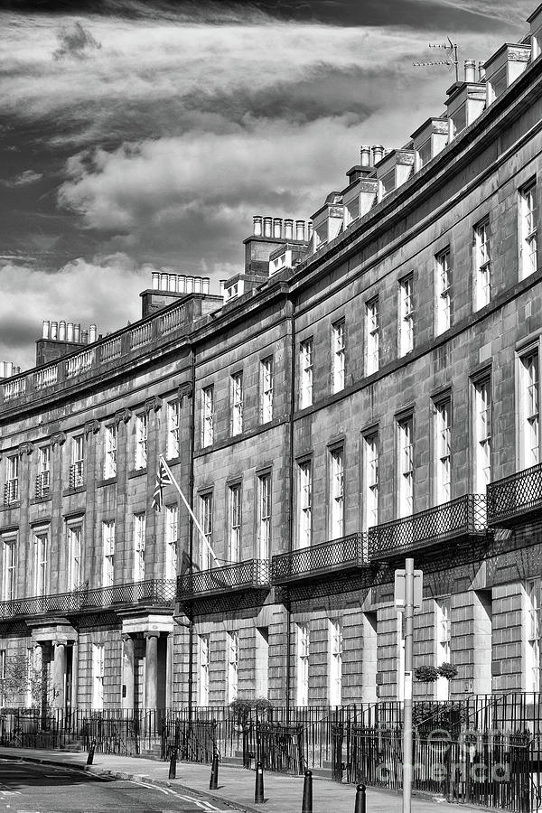 Georgian Architecture - Atholl Crescent, Edinburgh Photograph by Yvonne Johnstone
