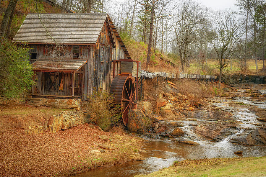 Georgian Watermill Photograph