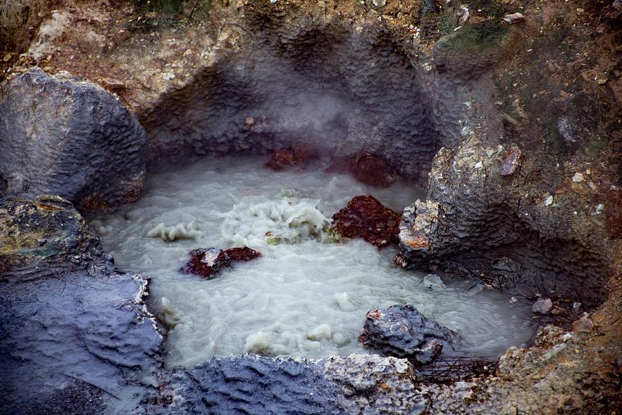 Geothermal springs Photograph by Robert Grac