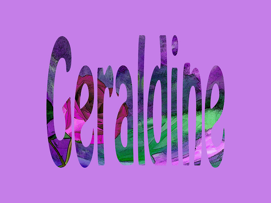 Geraldine Painting by Corinne Carroll