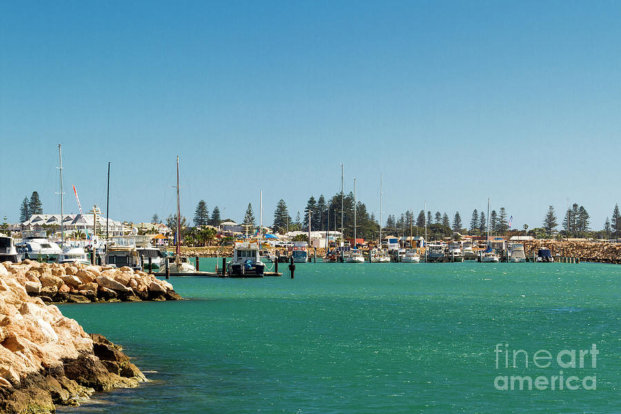 Geraldton Marina, Western Australia Photograph by Elaine Teague