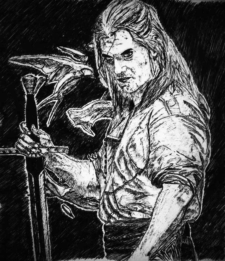 Geralt of Rivia | Drawing Dump | Quotev