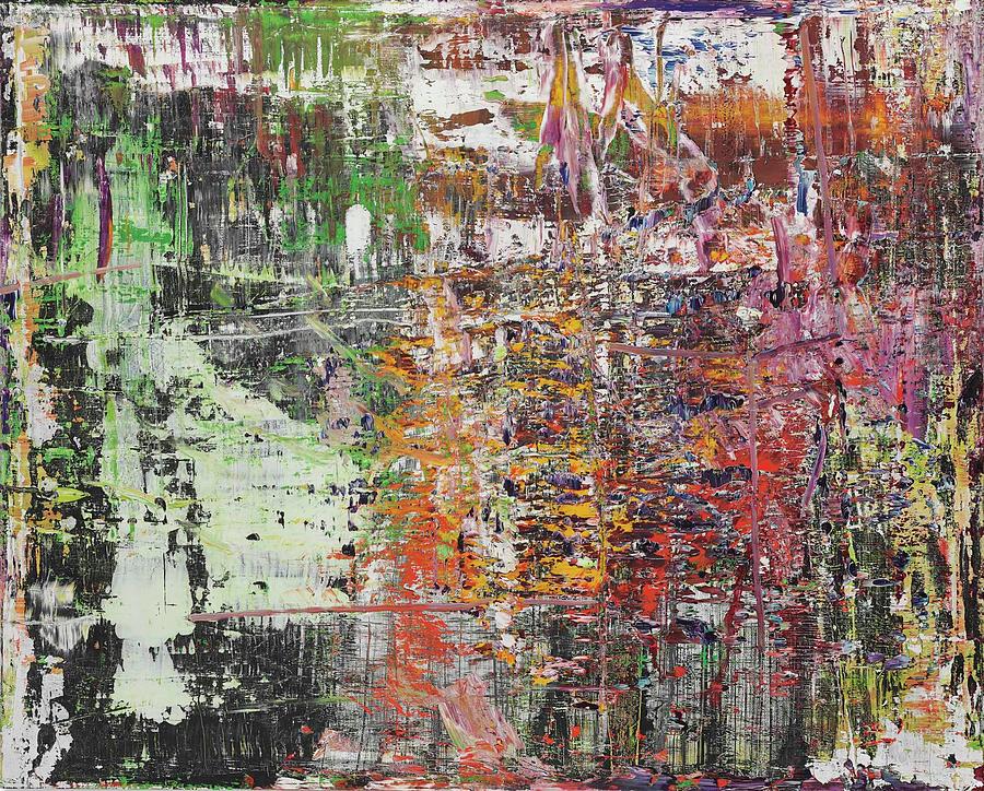 Gerhard Richter, Abstract Painting Painting by Dan Hill Galleries ...