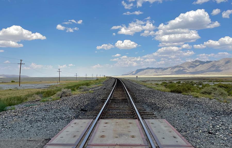 Gerlach, Nv Railroad Tracks Photograph By Collin Westphal - Fine Art 