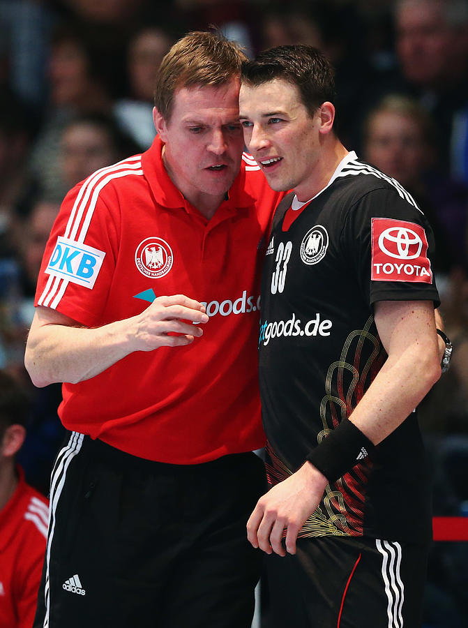 German National Handball Team v MT Melsungen - HBL Benefit Match Photograph by Alex Grimm
