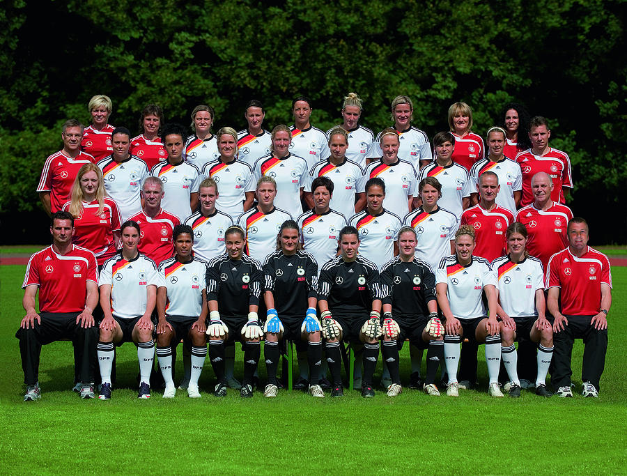 German National Team - Womens Team Presentation Photograph by Getty Images