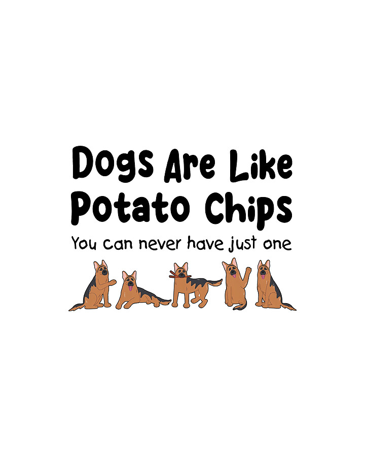 Dogs And Potato Chips