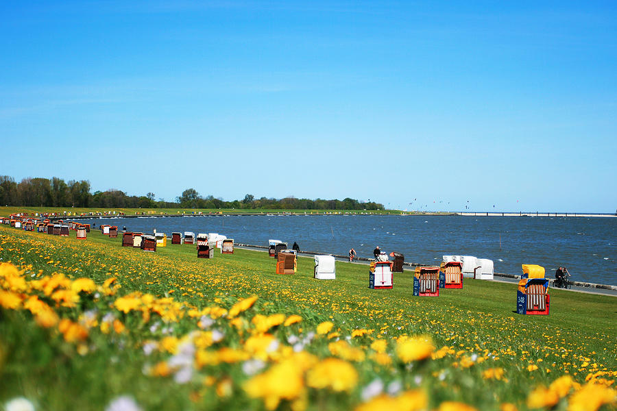 Germany, Cuxhaven, Spring time at seaside Photograph by Wahju_widjajanto