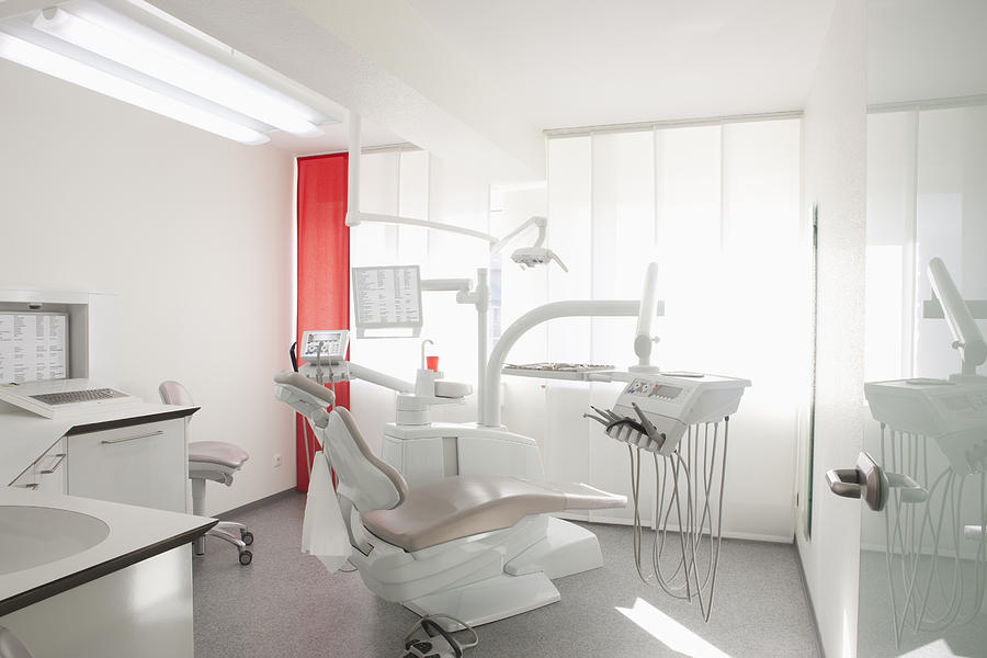 Germany, Dentist chair and equipment in dental office Photograph by Westend61