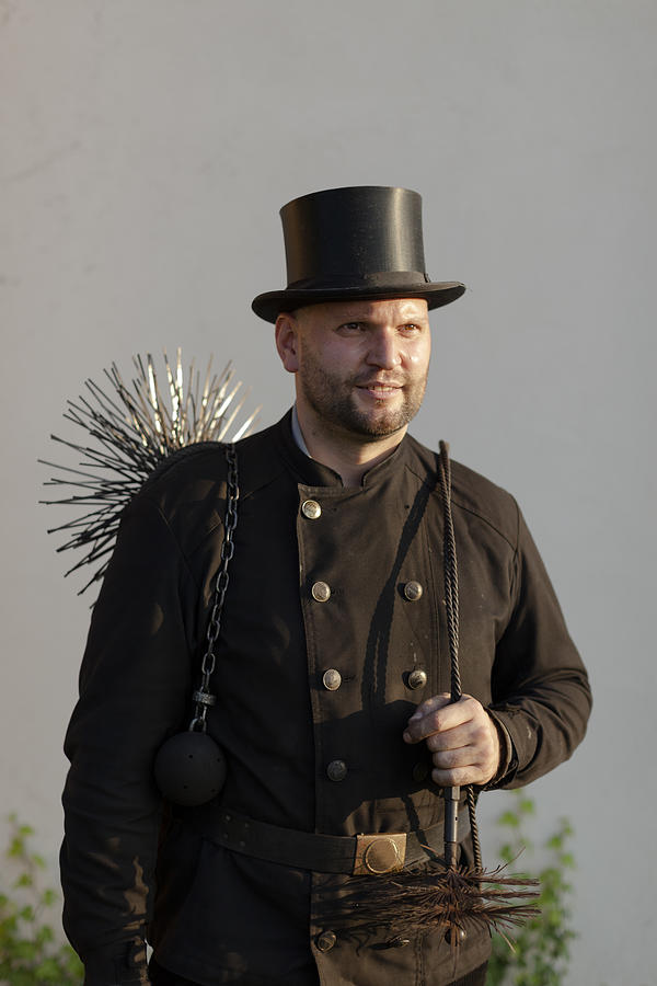 Germany, portrait of chimney sweep Photograph by Westend61