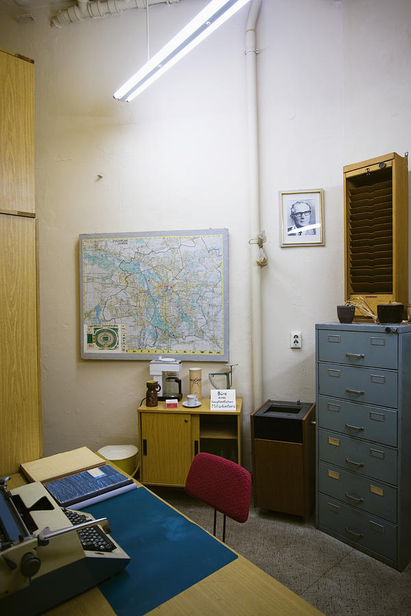 Germany, Sachsen, Leipzig, Stasi Secret Police Museum Photograph by Walter Bibikow