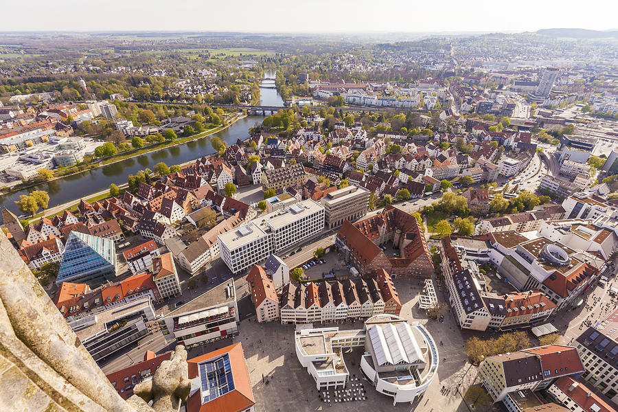 Germany, Ulm, cityscape seen from Ulmer Minster Photograph by Westend61