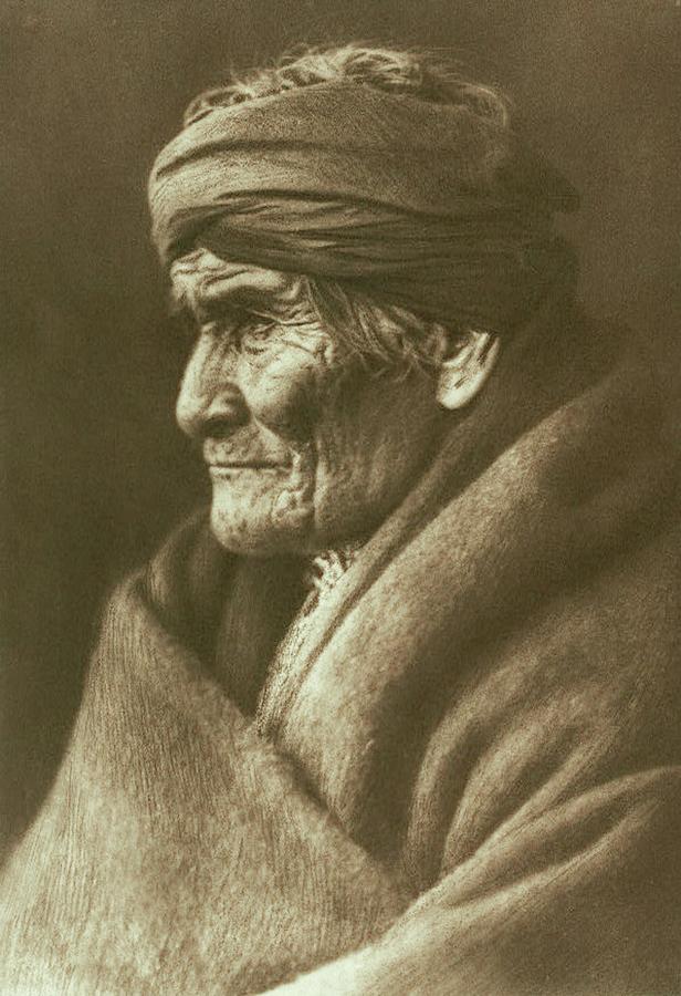 Figurative Photograph - Geronimo, Apache by Edward S Curtis