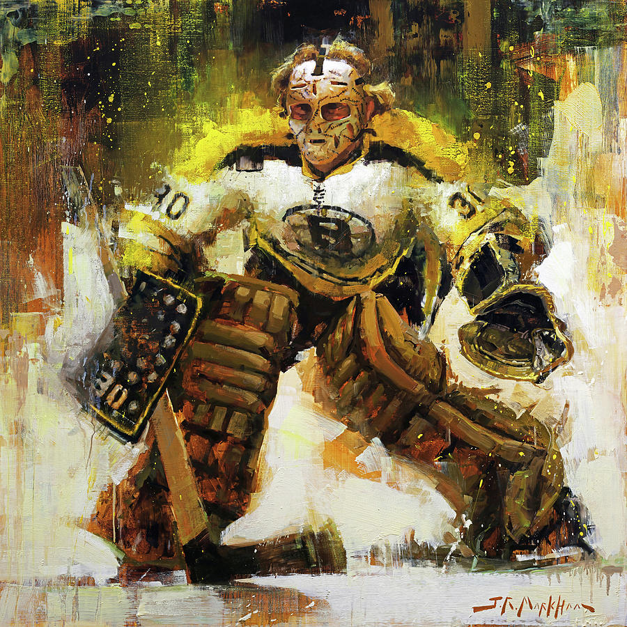 Gerry Cheevers Boston Bruins Onesie by J Markham - Pixels