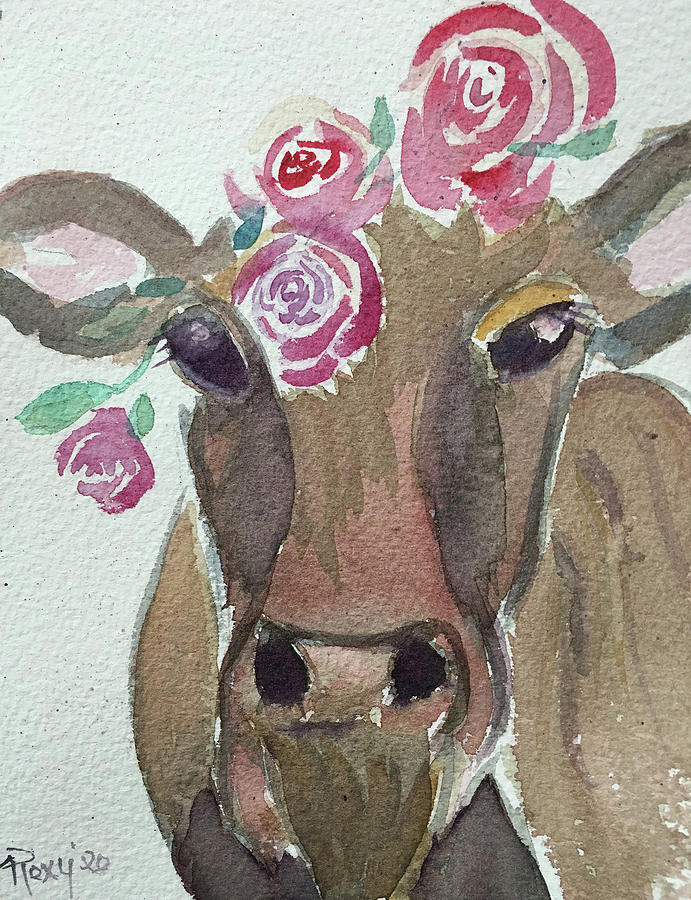 Gertie Painting by Roxy Rich