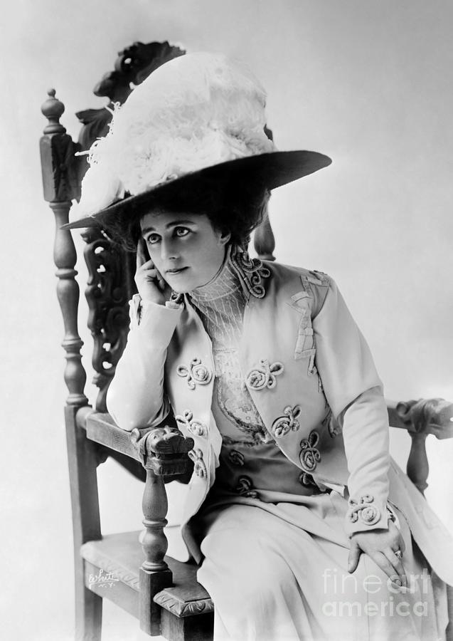 Gertrude Coghlan 1908 Photograph by Sad Hill - Bizarre Los Angeles Archive