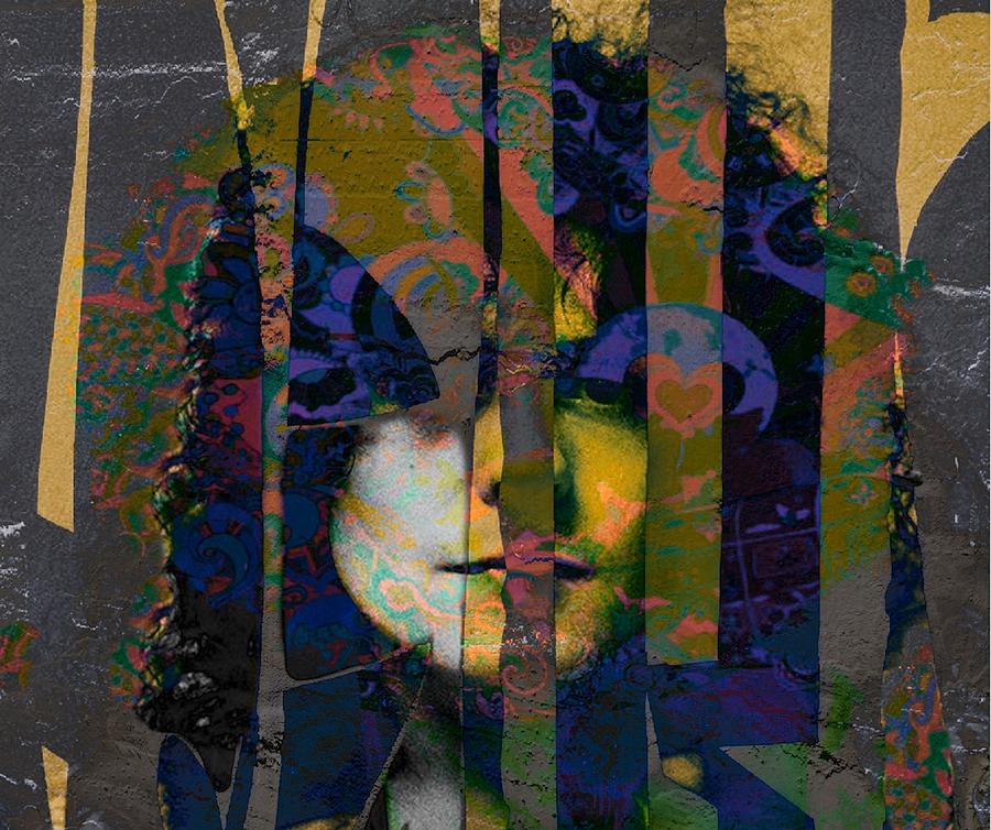 T Rex Digital Art - Get It On - Marc Bolan  by Paul Lovering