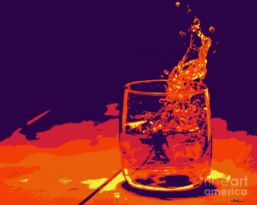 Splash Painting - Get Smashed Splash by Jack Bunds Splash Painting - Get Smashed Splash by Jack Bunds