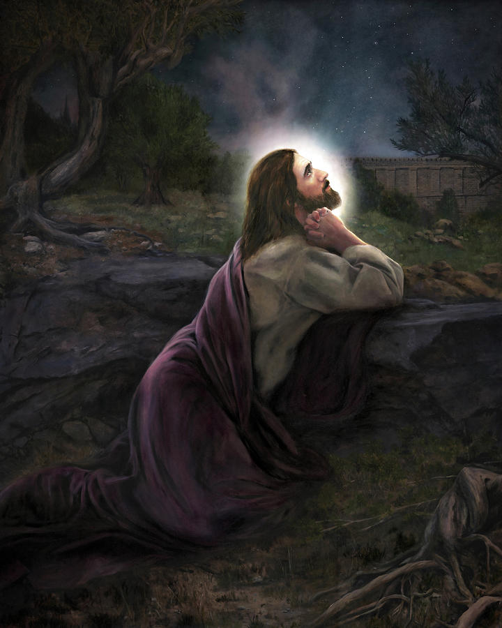 Gethsemane Painting by Brent Borup | Pixels