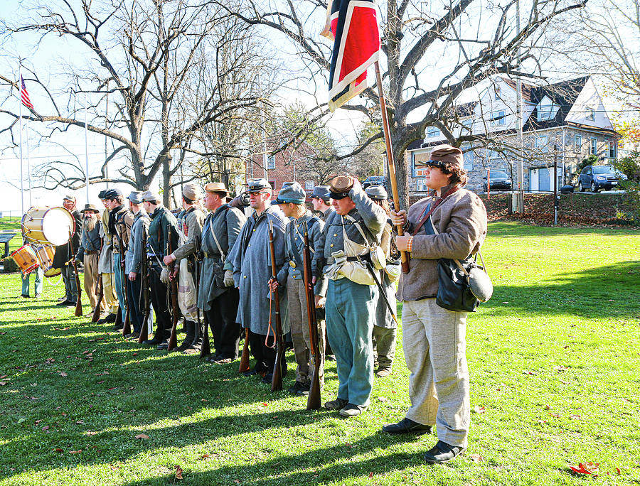 Getting Ready for the Remembrance Parade Gettysburg Pennsylvania