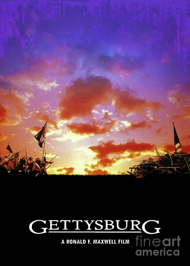 Martin Sheen Digital Art - Gettysburg by Bo Kev