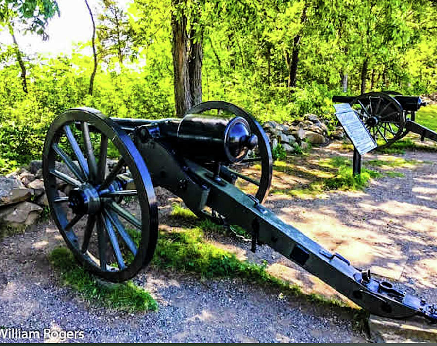 Gettysburg by Longstreet Tower Photograph by Bill Rogers - Fine Art America