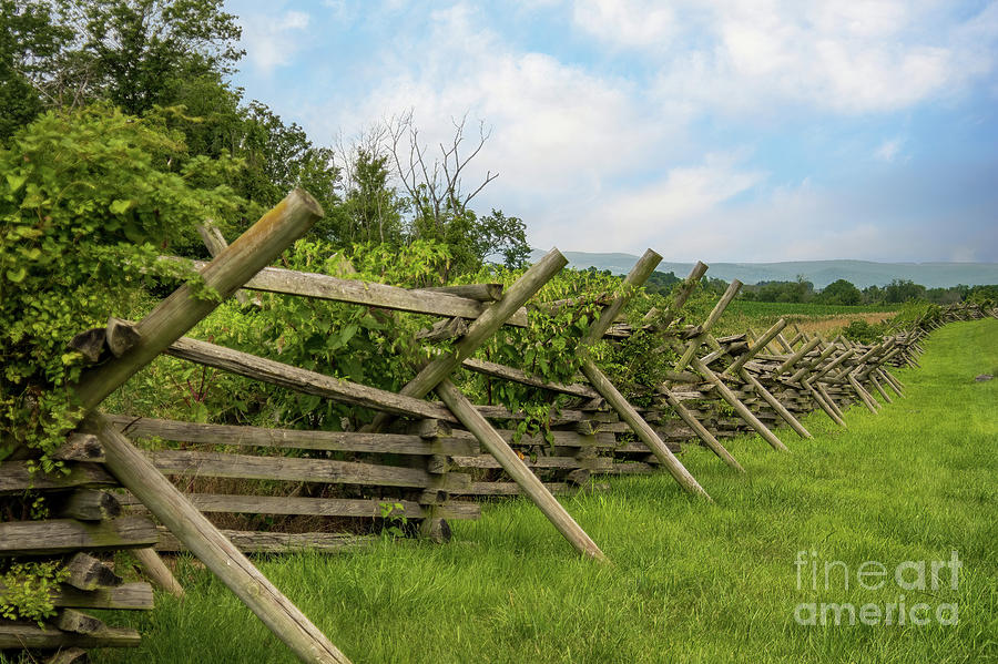Gettysburg Civil War Fence Photograph by Sturgeon Photography