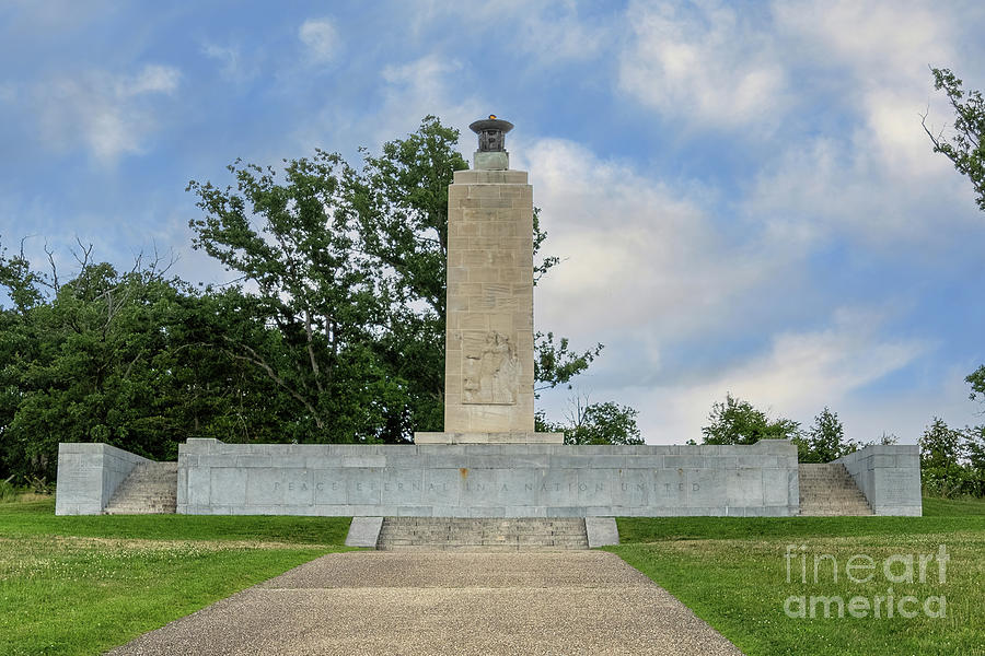 Gettysburg Eternal Light Peace Memorial Photograph by Sturgeon Photography