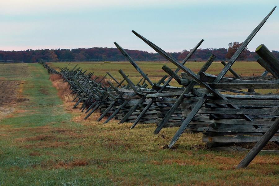 Gettysburg Fencing Photograph by Liza Eckardt