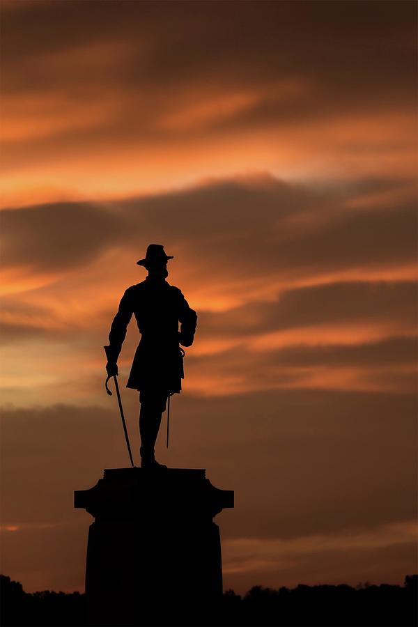 Gettysburg - Gen Alexander Hays Photograph by Liza Eckardt