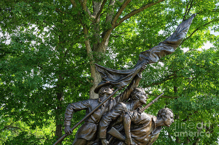 Gettysburg North Carolina Monument Photograph by Bob Phillips