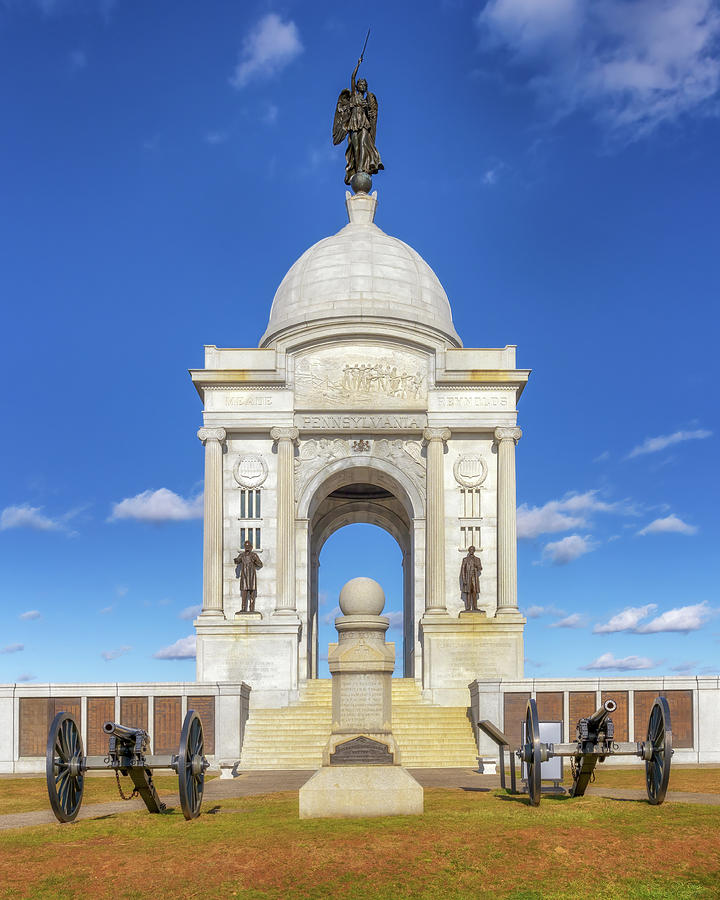 Gettysburg - Pennsylvania Memorial Photograph by Susan Rissi Tregoning