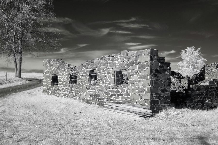 Gettysburg - Rose Farm Ruins Photograph by Liza Eckardt
