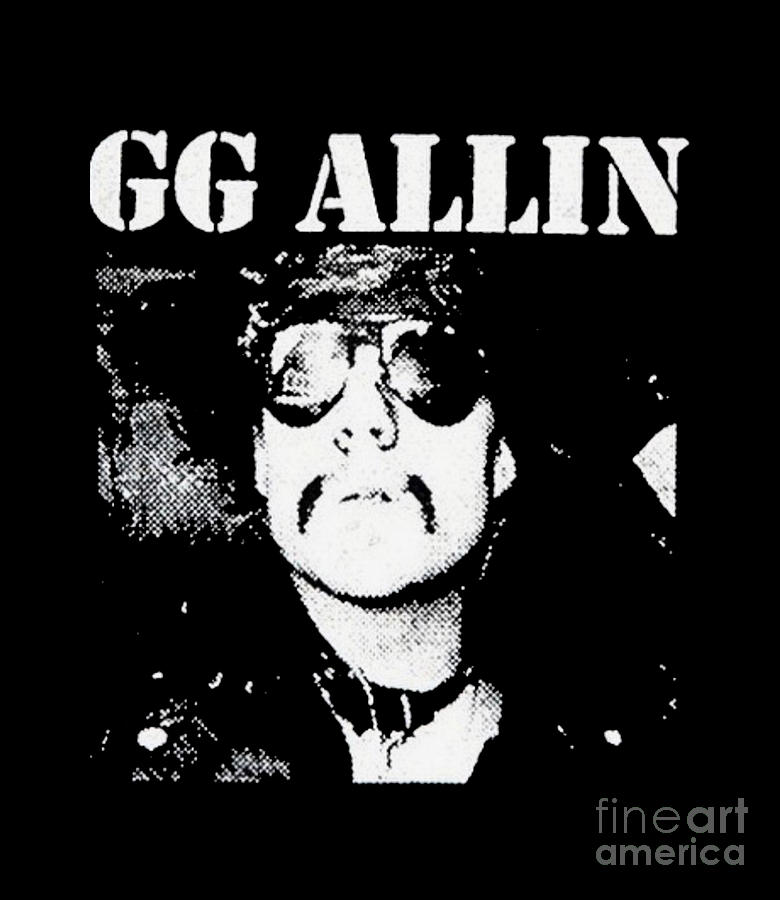 Gg Allin Digital Art by Jeffrey Sorrell - Fine Art America