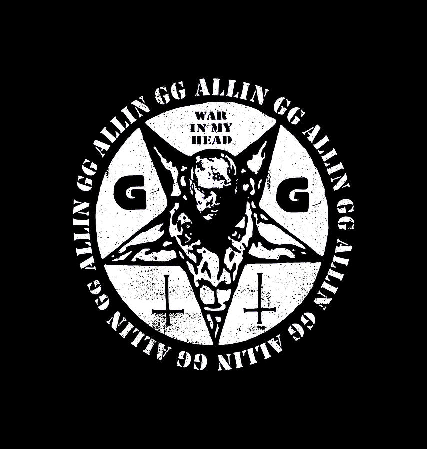 Gg Allin Digital Art by Metal Yworki - Pixels