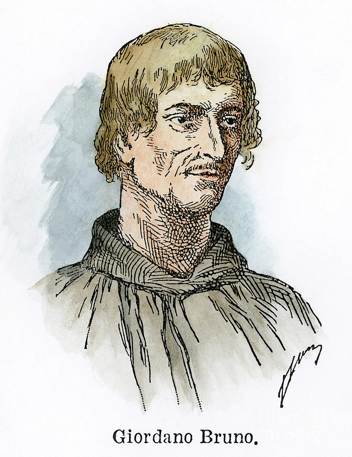 Giordano Bruno Painting by Granger