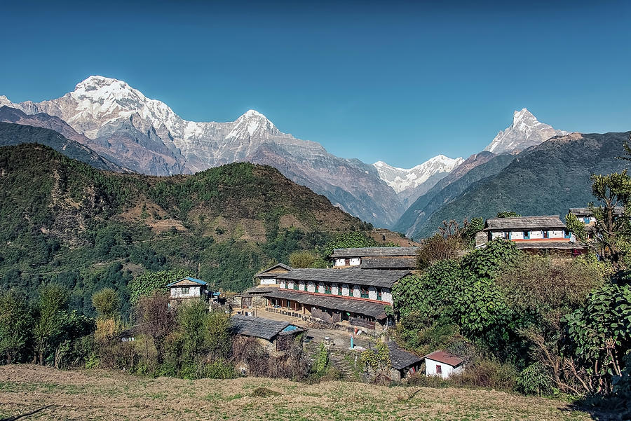 Ghandruk Photograph by Manjik Pictures - Fine Art America