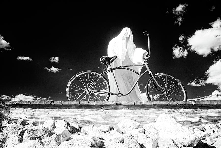 Ghost  Bike, Rhyolite Ghost Town, Nevada Photograph by Eugene Nikiforov