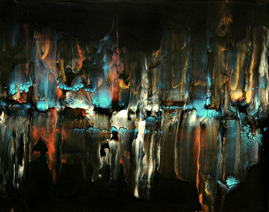 Ghost Blues Painting by Missa Waldo