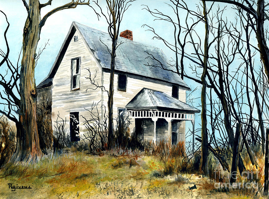 ghost-house-painting-by-robert-givens