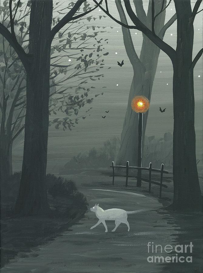 Ghost In The Mist Painting by Margaryta Yermolayeva