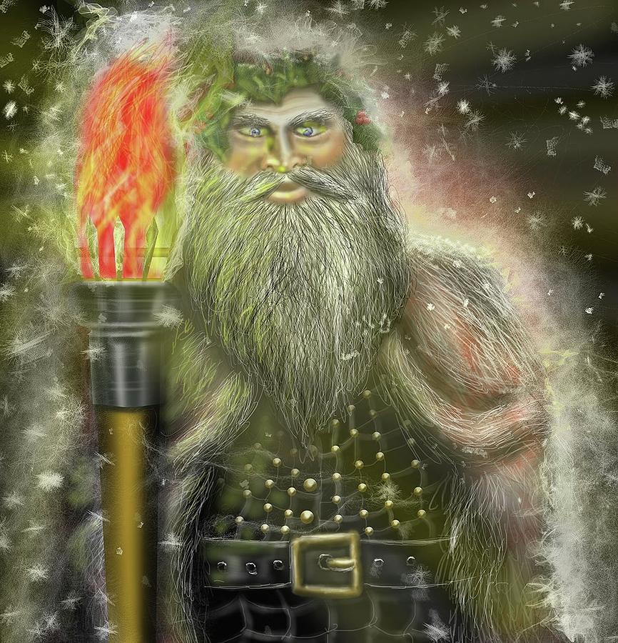 Ghost of Christmas Present Digital Art by Rob Hartman