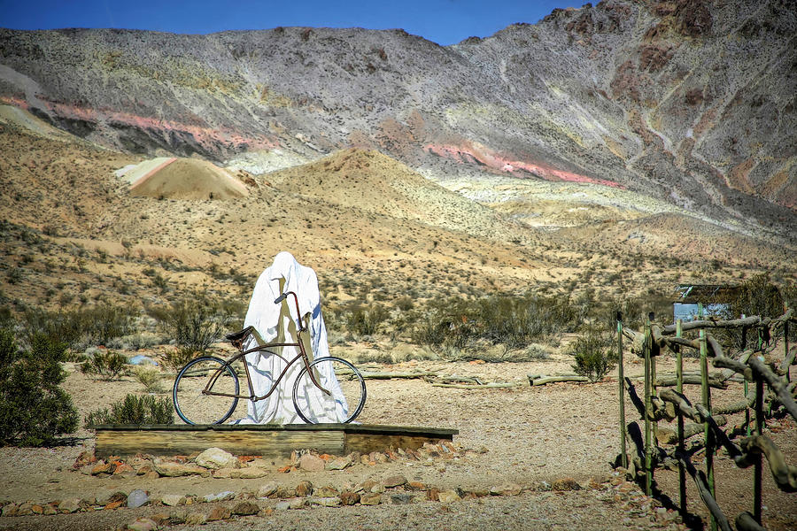 Ghost of Rhyolite Photograph by Donna Kennedy
