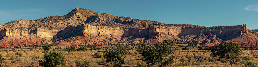 Ghost Ranch Cliffs Crop 2 Photograph by Nicholas McCabe