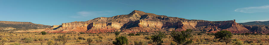 Ghost Ranch Cliffs Full Photograph by Nicholas McCabe