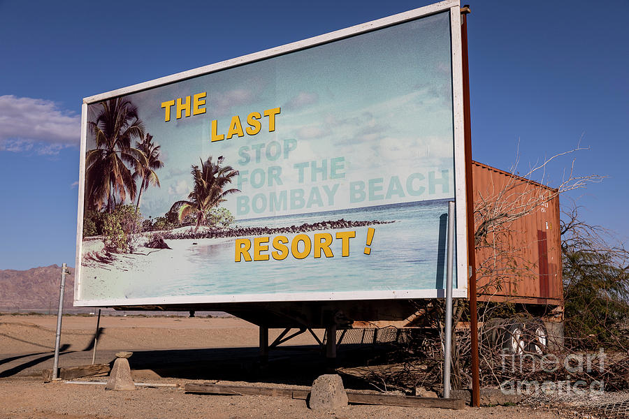 Desert Photograph - Ghost Resort by Erin Marie Davis