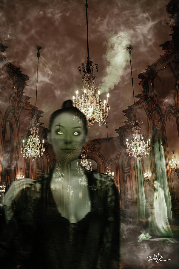 Ghost Digital Art by Ricardo Dominguez