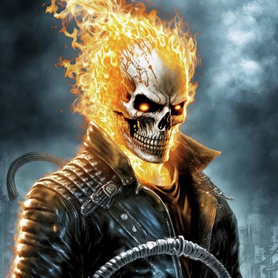 Ghost Rider Digital Art by Creationistlife - Fine Art America